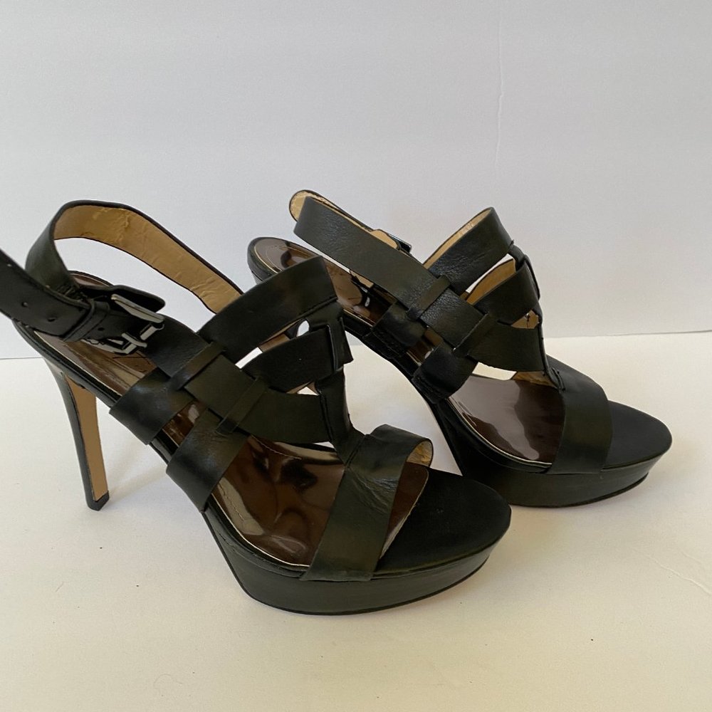 Mark Fisher Sandel Platform Heel Sling Back Strapy